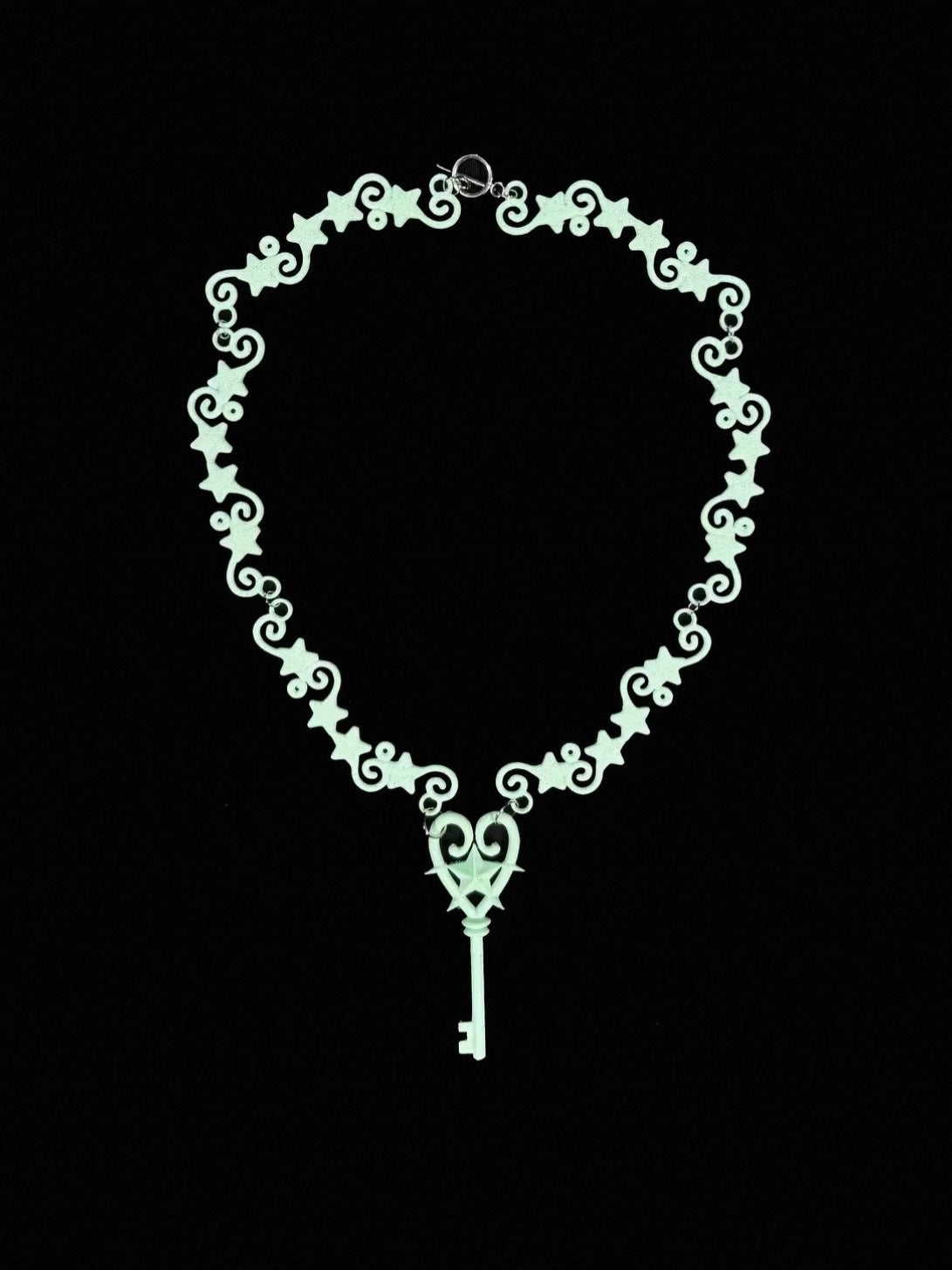 Rustset / Heart Key Pendant