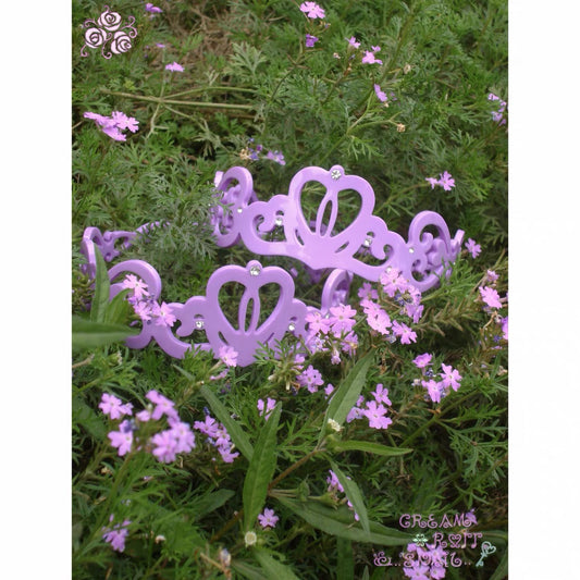 卷蜗Cream roll snail / Rose Crown Headband (PURPLE)