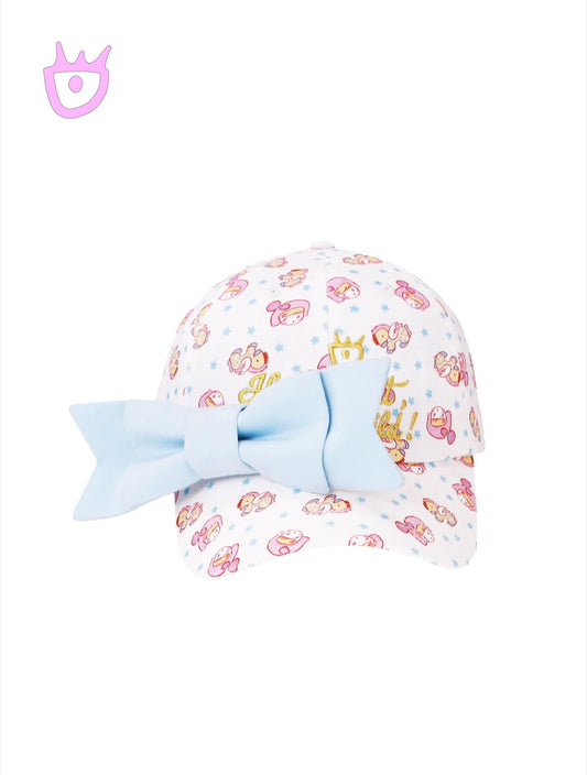 半家家 Bonmii+ / Pony Girl Ribbon Baseball Cap