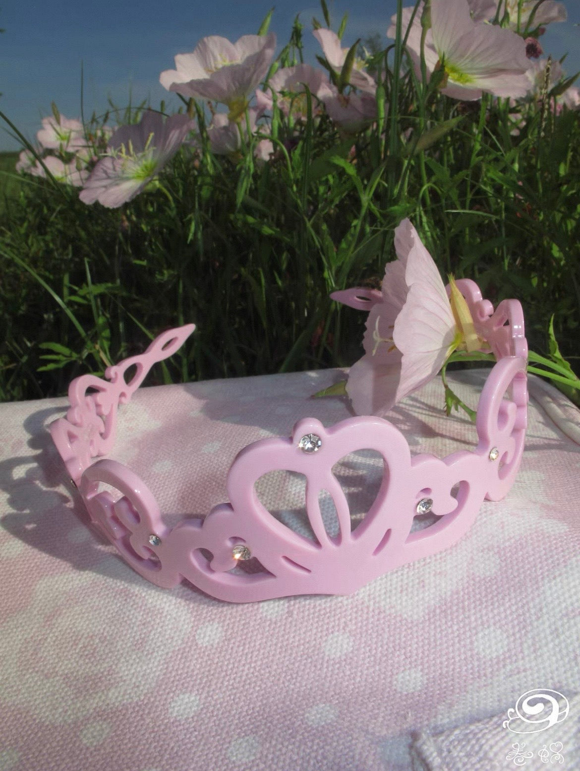 卷蜗Cream roll snail / Rose Crown Headband